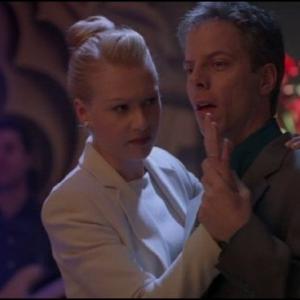 Still of Portia de Rossi and Greg Germann in Ally McBeal (1997)