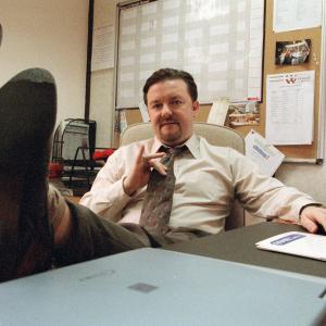 Still of Ricky Gervais in The Office 2001