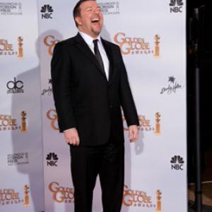 The Golden Globe Awards  66th Annual Arrivals Ricky Gervais