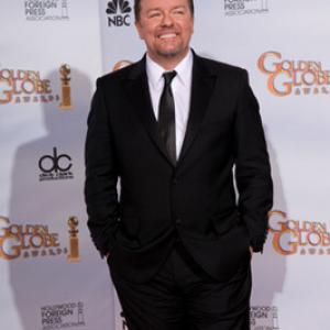 The Golden Globe Awards  66th Annual Arrivals Ricky Gervais
