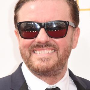 Ricky Gervais at event of The 66th Primetime Emmy Awards 2014