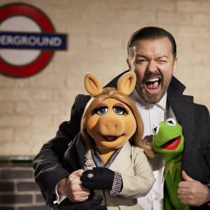 Still of Ricky Gervais in Muppets Most Wanted (2014)