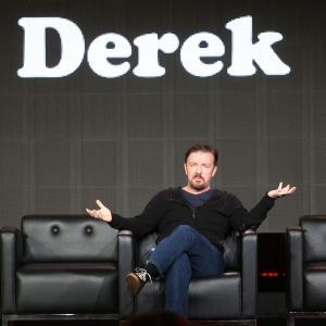 Ricky Gervais at event of Derek (2012)