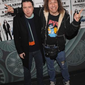 Sacha Gervasi and Steve 'Lips' Kudlow at event of Anvil: The Story of Anvil (2008)