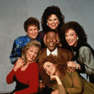 Annie Potts Delta Burke Jean Smart Alice Ghostley and Meshach Taylor