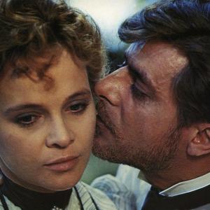 Laura Antonelli and Giancarlo Giannini in L'innocente (1976)