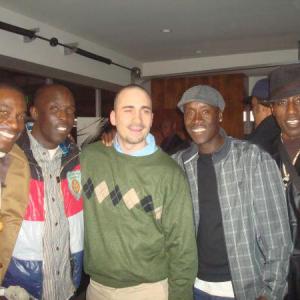 Buppy, Mike Williams, Me, Don Cheadle, and The Homey Wesley - West Coast screening of Brooklyns Finest