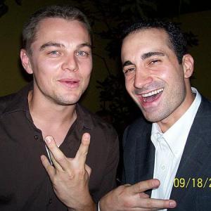 Me and Leo  The Departed wrap party