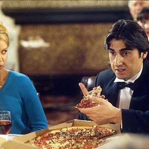 Still of Lucy Bell and Nick Giannopoulos in The Wog Boy (2000)