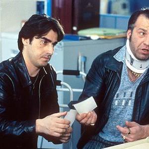 Still of Nick Giannopoulos and Tony Nikolakopoulos in The Wog Boy 2000