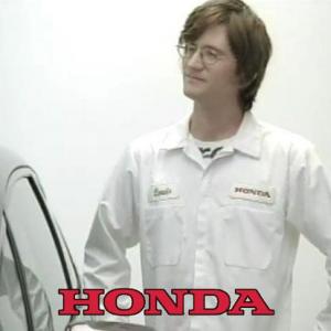 Brett Gilbert in Honda commercial