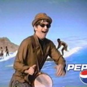 Brett Gilbert in Pepsi commercial with Britney Spears