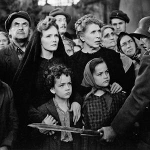 Still of Jorja Curtright Natalie Draper Leatrice Joy Gilbert and Elizabeth Russell in Hitlers Madman 1943
