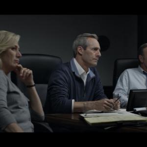 Michel Gill with Jayne Atkinson and Kevin Spacey, House of Cards