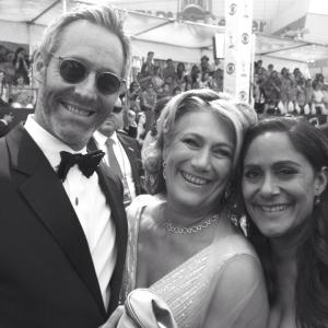 Emmys 2013 - Red Carpet Michel Gill, Jayne Atkinson and Sakina Jaffrey