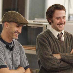Craig Gillespie and Ryan Gosling in Lars and the Real Girl 2007