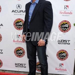 LAGUNA BEACH CA  AUGUST 25 Actor Bruno Gunn arrives at the Pageant of the Masters Festival of the Arts event on August 25 2012 in Laguna Beach California