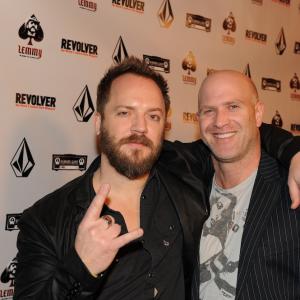 Bruno Gunn and Director Greg Olliver at the LEMMY Premier. 49% Motherf**ker 51% Son of a Bitch