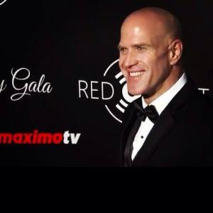 BEVERLY HILLS CA  OCTOBER 18 Actor Bruno Gunn arrives at the launch of the Redlight Traffic APP at the Dignity Gala at The Beverly Hilton Hotel on October 18 2013 in Beverly Hills California