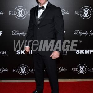 BEVERLY HILLS, CA - OCTOBER 18: Actor Bruno Gunn arrives at the launch of the Redlight Traffic APP at the Dignity Gala at The Beverly Hilton Hotel on October 18, 2013 in Beverly Hills, California.