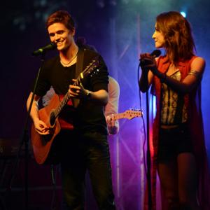 Still of Isabella Giovinazzo and Nic Westaway in Home and Away 2013