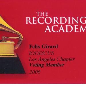 Grammy Card