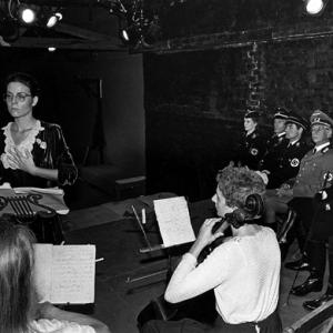 Wendy Girard starring as Alma Ros conducting an 18 piece orchestra in the World Premiere of Playing for Time LA 1981