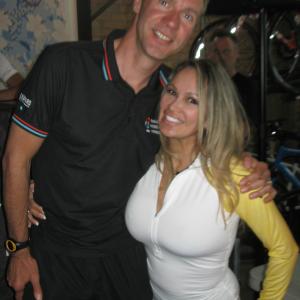 Lisa Christiansen with Jens Voight