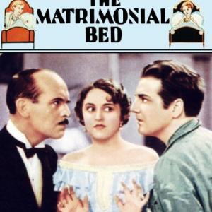 Frank Fay, James Gleason and Lilyan Tashman in The Matrimonial Bed (1930)