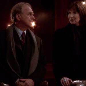 Still of Joanna Gleason and John Spencer in The West Wing 1999