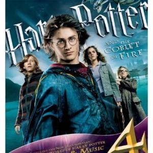 Brendan Gleeson Rupert Grint Daniel Radcliffe and Emma Watson in Haris Poteris ir ugnies taure 2005