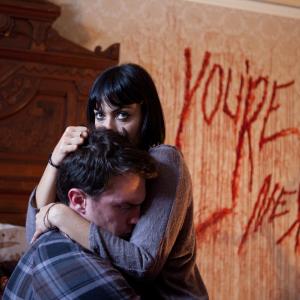 Still of Wendy Glenn and Nicholas Tucci in Youre Next 2011