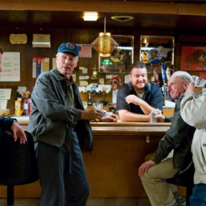 Still of Clint Eastwood, Davis Gloff, Greg Trzaskoma and Christopher Carley in Gran Torino (2008)