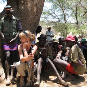 Taking a break and talking to the young gun Pokot Cattle Rustlers a story never before filmed.