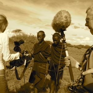 Filming Maasai Warrior Initiates for National Geographic WILD Lion Warrior