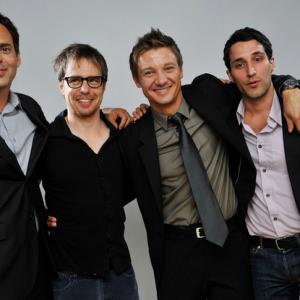 Ivan Martin Sam Rockwell Jeremy Renner and Michael Godere at event of the 11th annual CineVegas Film Festival