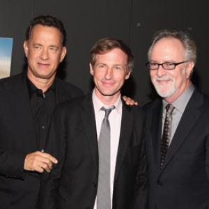 Tom Hanks, Spike Jonze and Gary Goetzman at event of Maksas ir maksimonstrai (2009)