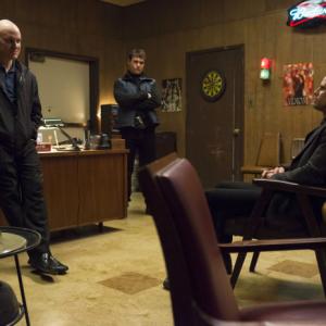 Still of Mike OMalley and Walton Goggins in Justified 2010