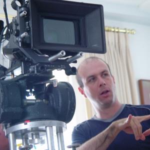 Thor Gold talking about a shot with Cinematographer Bradley Traver on 