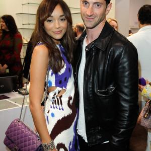 Ashley Madekwe and Iddo Goldberg at the launch Of Decades For Modern Vintage Shoe