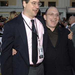 Akiva Goldsman and Tom Rothman at event of Mr. & Mrs. Smith (2005)