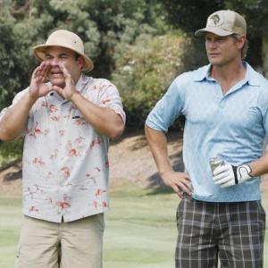 Still of Ian Gomez and Brian Van Holt in Cougar Town 2009