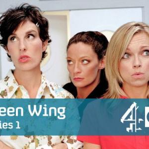 Sarah Alexander, Michelle Gomez and Tamsin Greig in Green Wing (2004)