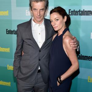 Peter Capaldi and Michelle Gomez