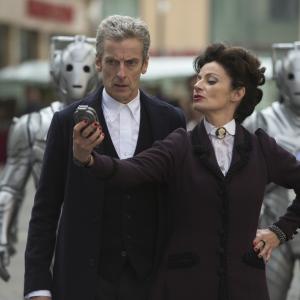 Still of Peter Capaldi and Michelle Gomez in Doctor Who 2005