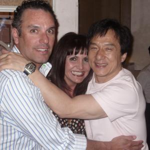 Dana Orna and Jackie Chan