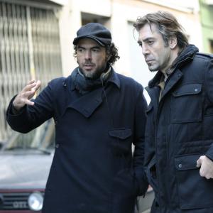 Still of Javier Bardem and Alejandro Gonzlez Irritu in Biutiful 2010