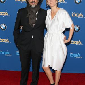Alejandro González Iñárritu and María Eladia Hagerman