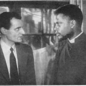 with Sidney Poitier in Cry the Beloved Country