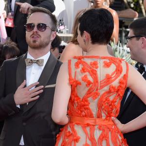 Ginnifer Goodwin and Aaron Paul at event of The 64th Primetime Emmy Awards 2012
